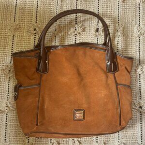 Dooney and Bourke brown tote bag